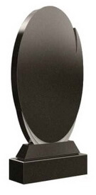 Модель памятника №119 вертикальный, портретный, округлый, мужской